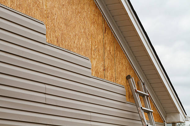 Professional Siding Contractor technician working in Springboro, OH